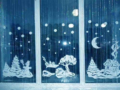 Как украсить дом на Новый Год: делаем прозрачные снежинки своими руками